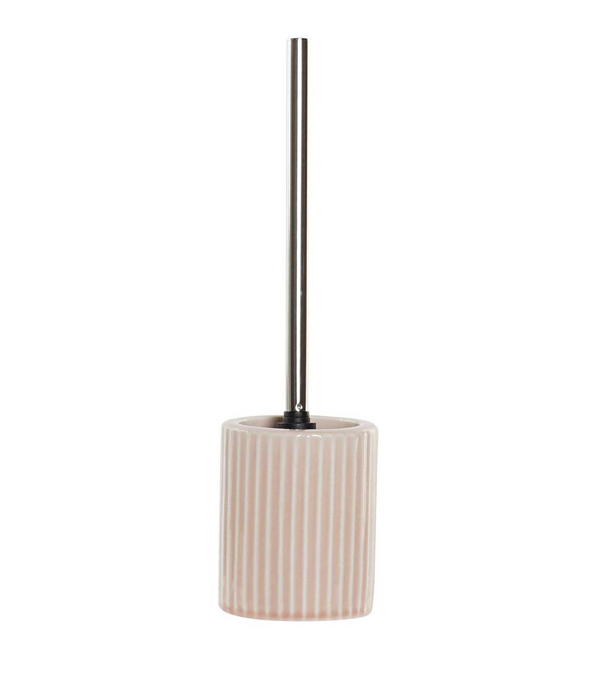 wadiga Brosse WC en Céramique Rose
