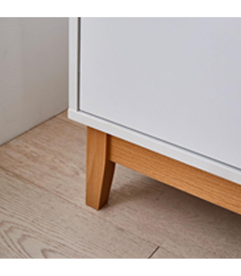 Wadiga Buffet Blanc 120x39.5x75cm