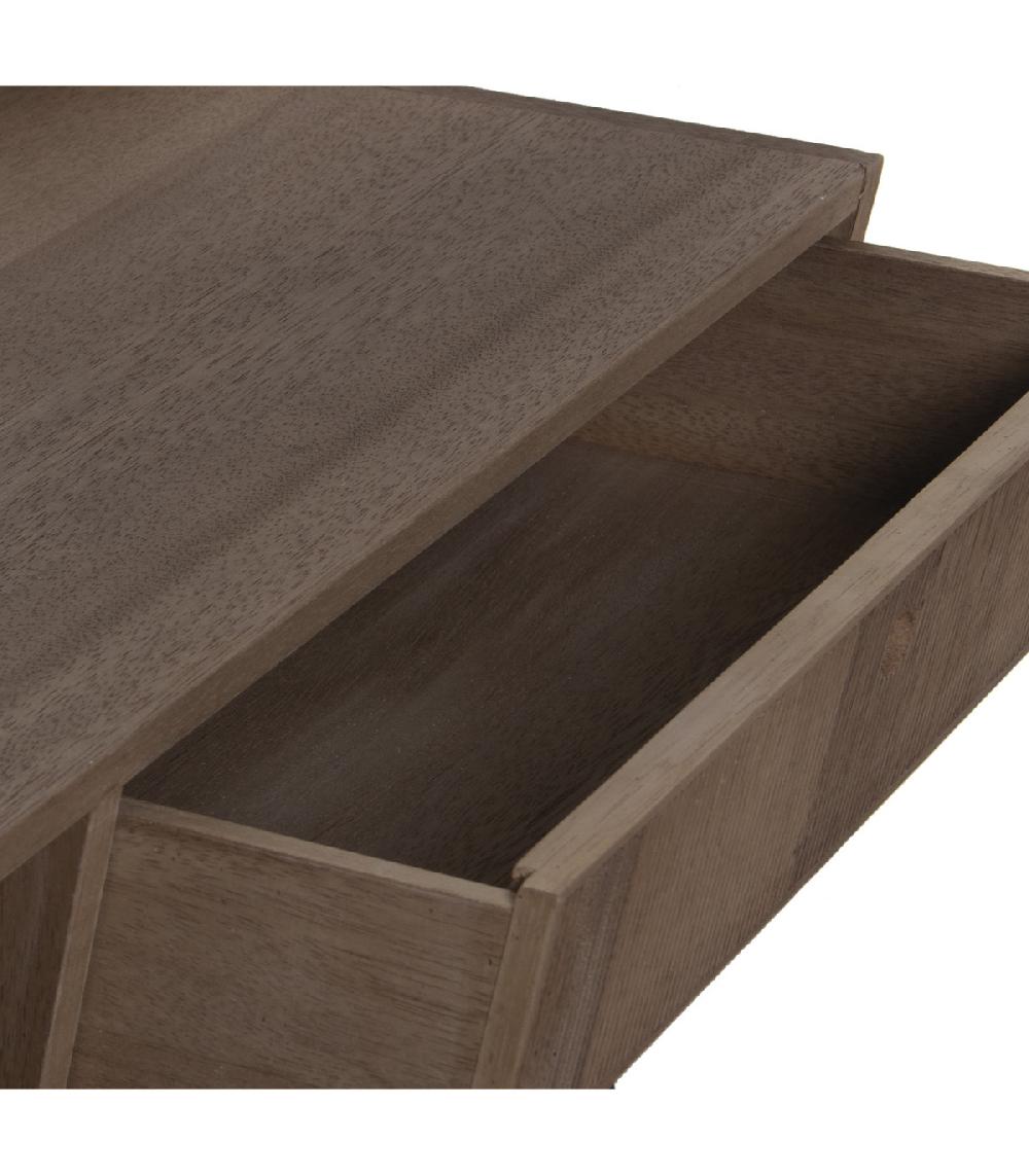 Wadiga Bureau Bois Et Métal - 103x48x97cm