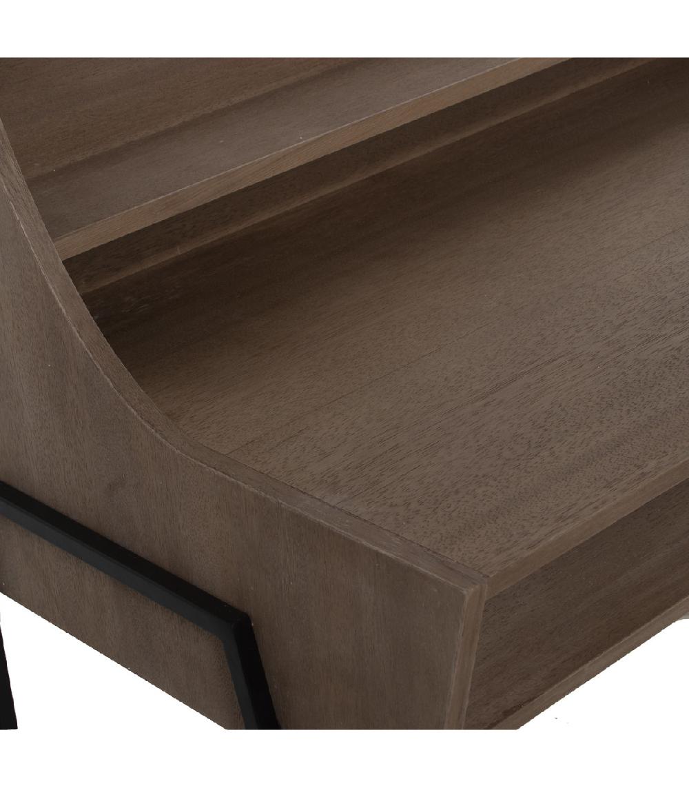 Wadiga Bureau Bois Et Métal - 103x48x97cm