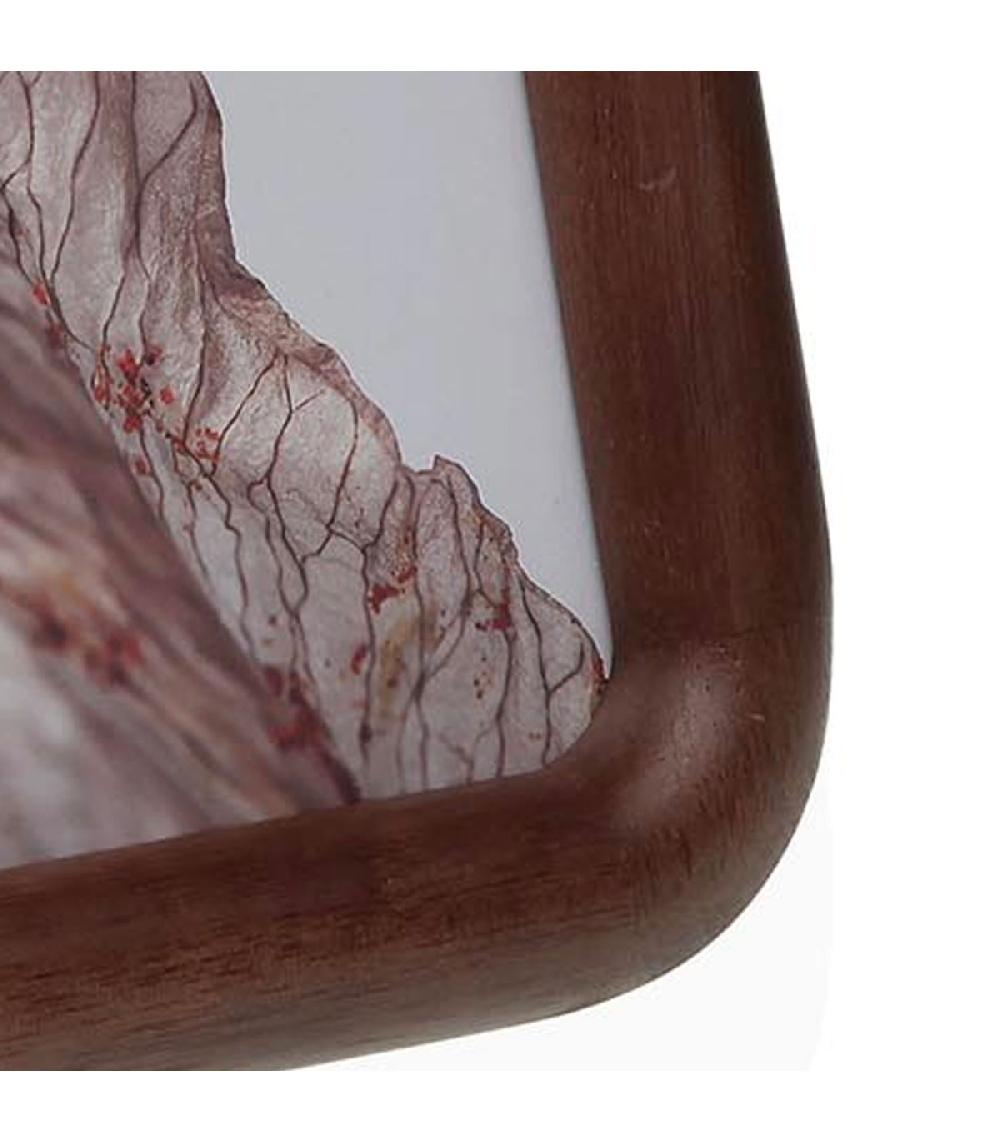 Wadiga Cadre Photo à Poser Bois 19x24x2.5cm