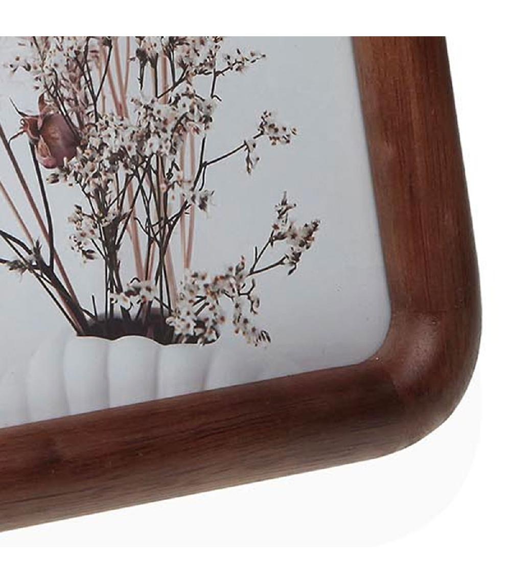 Wadiga Cadre Photo à Poser Bois 24x29x2.5cm