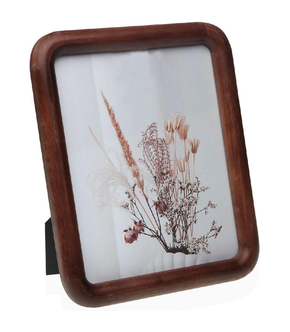 wadiga Cadre photo à poser bois 24x29x2.5cm