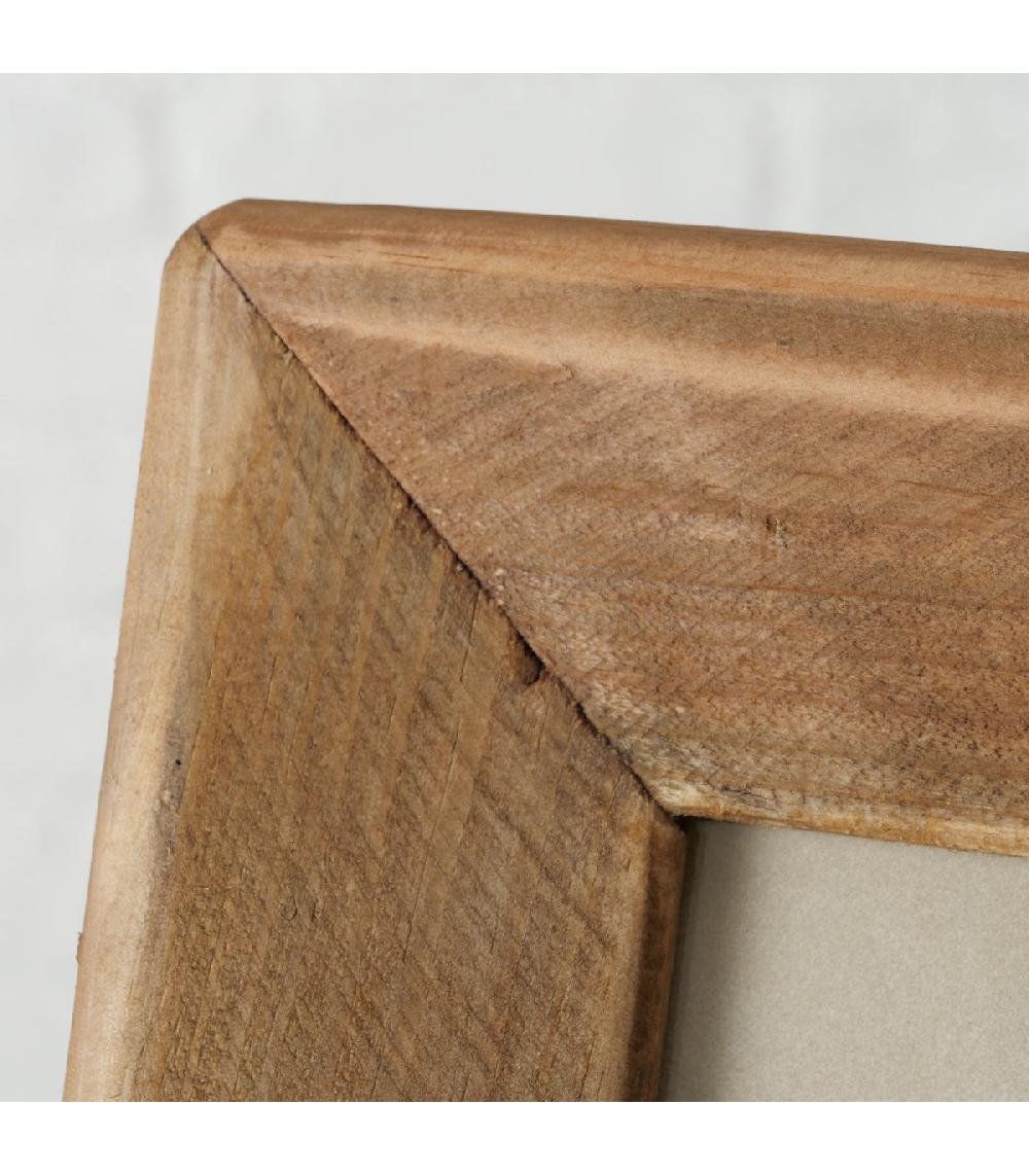Wadiga Cadre Photo En Bois Recyclé - 21x2x26cm