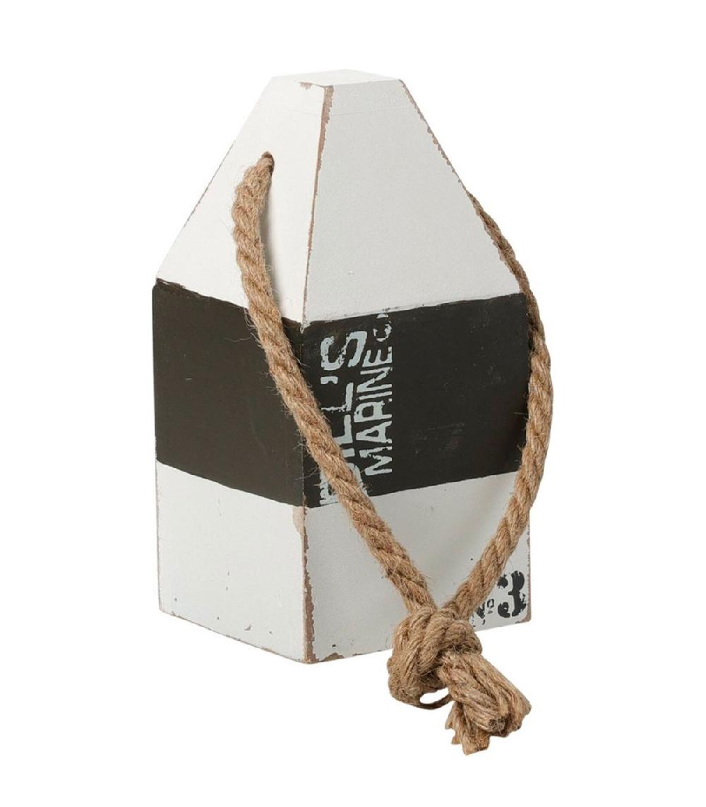 wadiga Cale-porte bois et corde 9x9x18cm