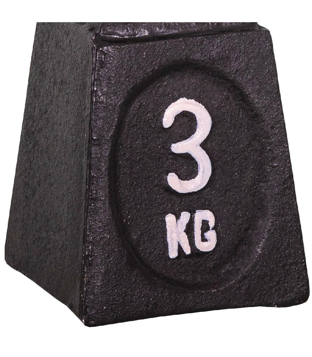 Wadiga Cale-porte En Fonte Poids 3kg 8x8x15cm