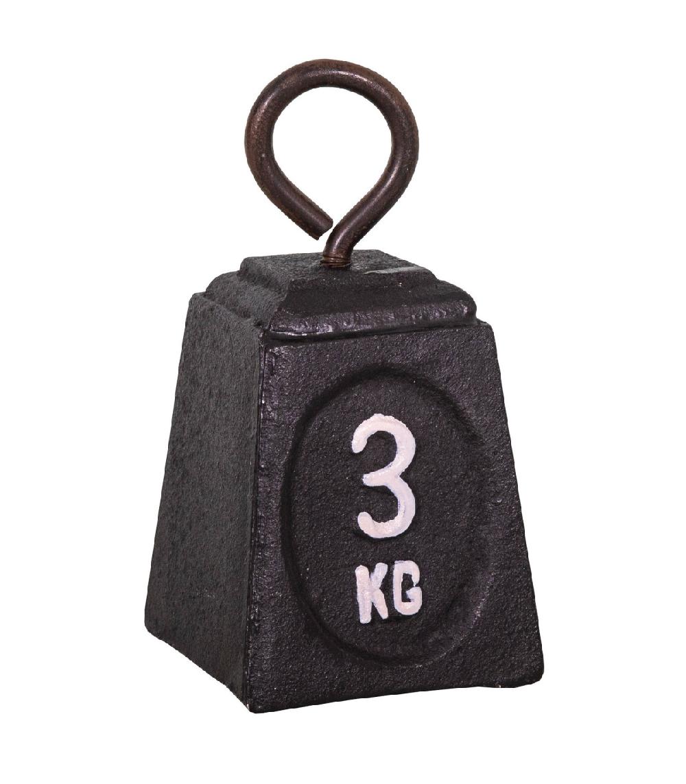wadiga Cale-porte en fonte poids 3kg 8x8x15cm