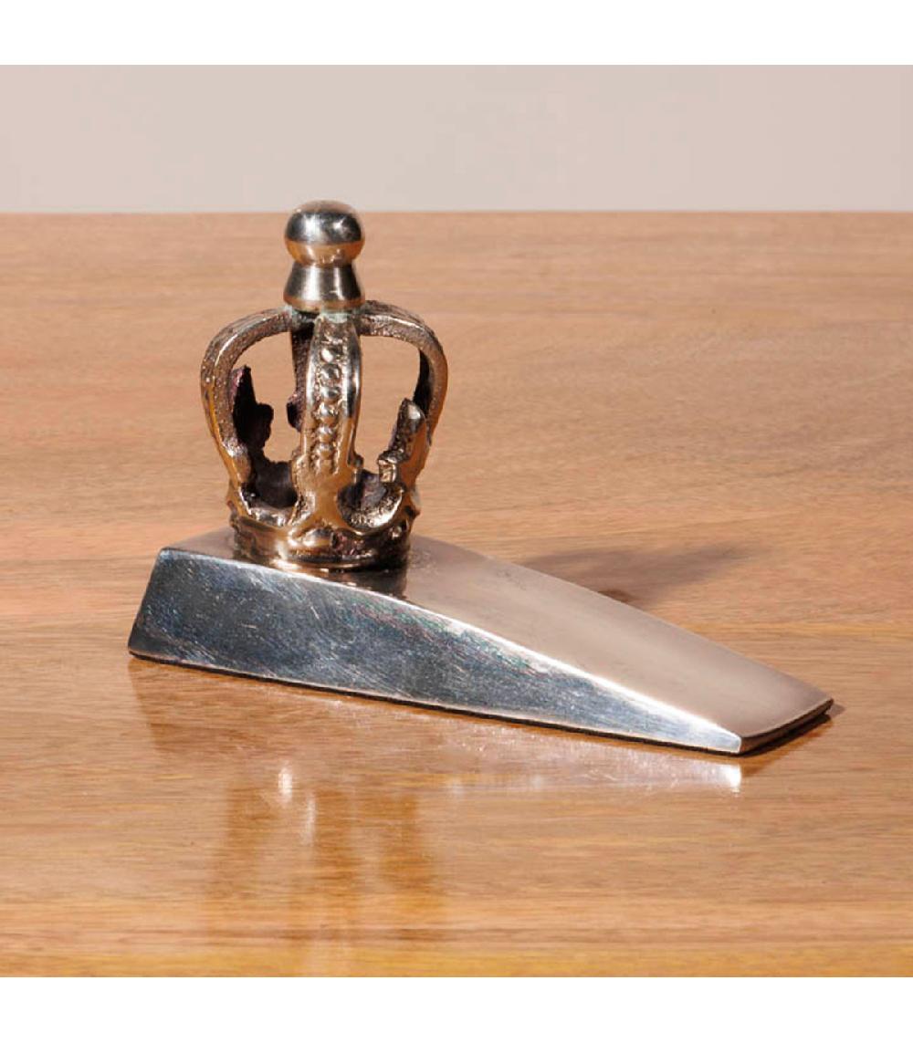 Wadiga Cale-porte En Métal Argenté 5x8x12cm