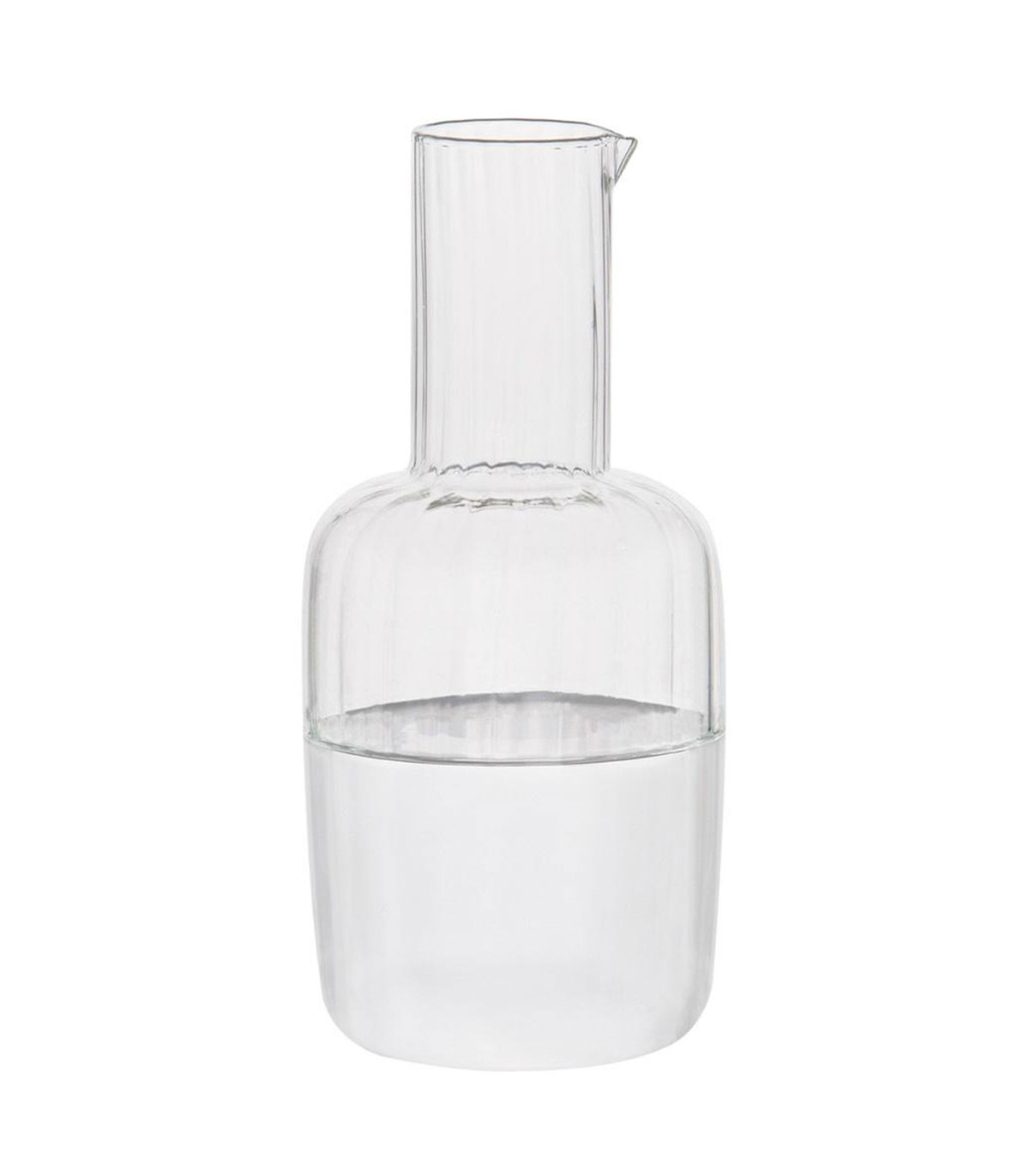 Wadiga Carafe à Eau En Verre + 1 Verre 800ml