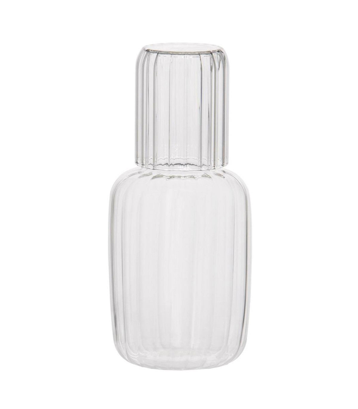Wadiga Carafe à Eau En Verre + 1 Verre 800ml