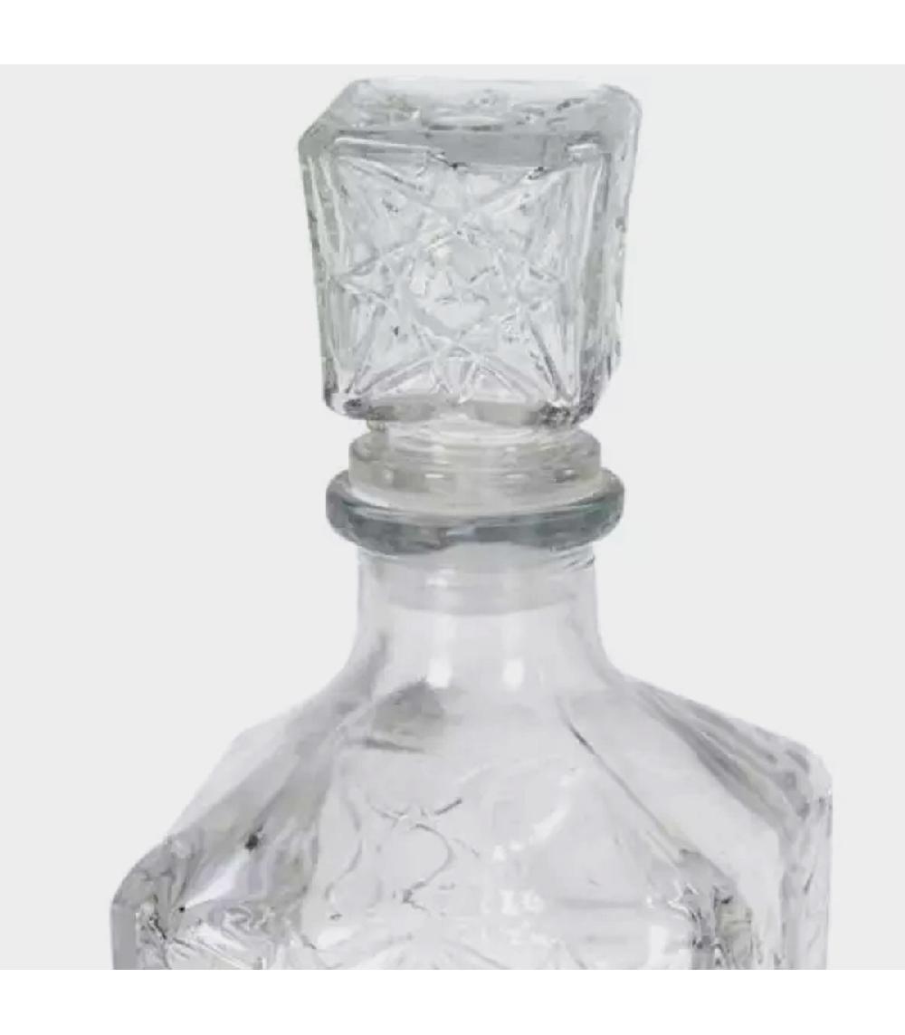 Wadiga Carafe à Whisky En Verre Conique - 900ml