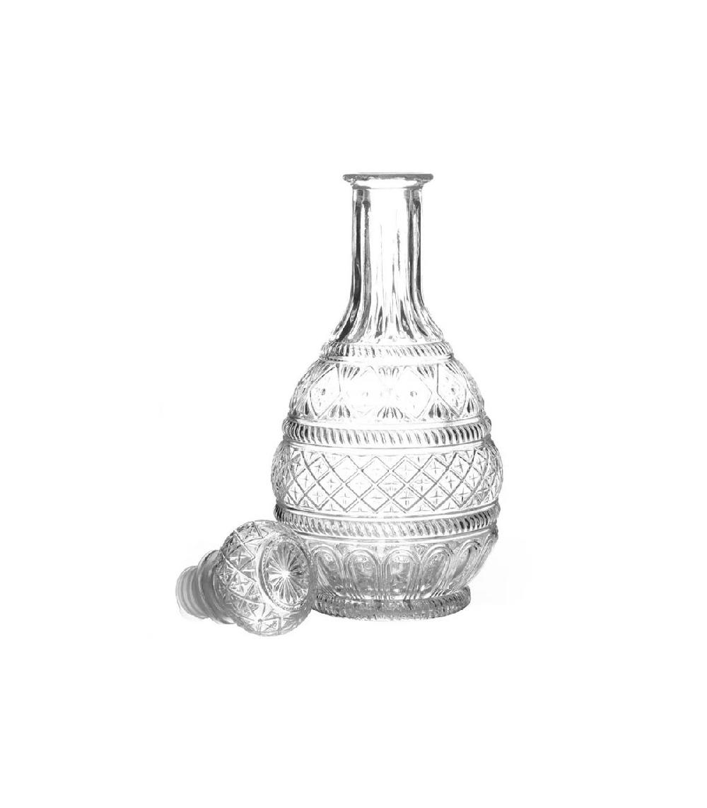 Wadiga Carafe à Whisky En Verre Taillé - 12x12x27cm