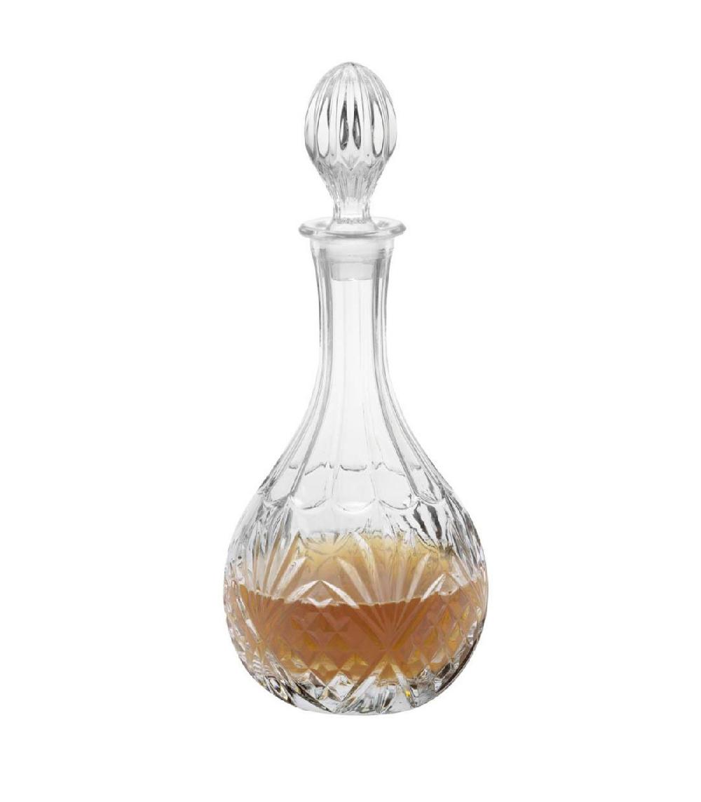 Wadiga Carafe à Whisky En Verre Taillé 850ml