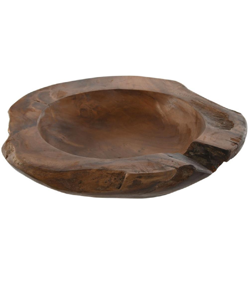 Wadiga Centre De Table En Teck 45x45x6cm