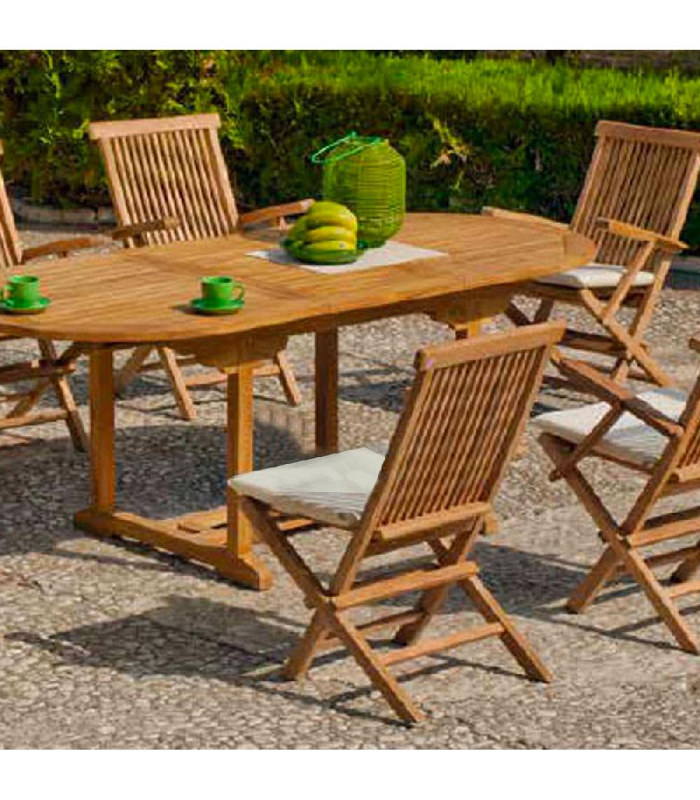 Wadiga Chaise De Jardin En Bois 61x42x89cm