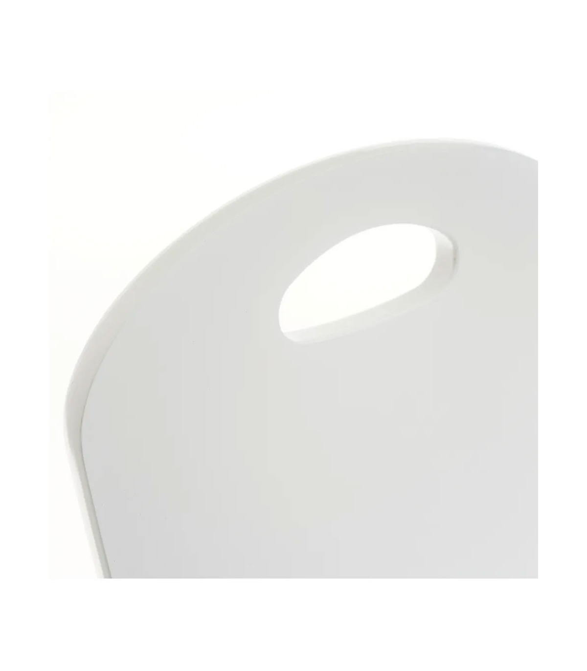 Wadiga Chaise Enfant Blanc Et Bois - 28x28x50cm