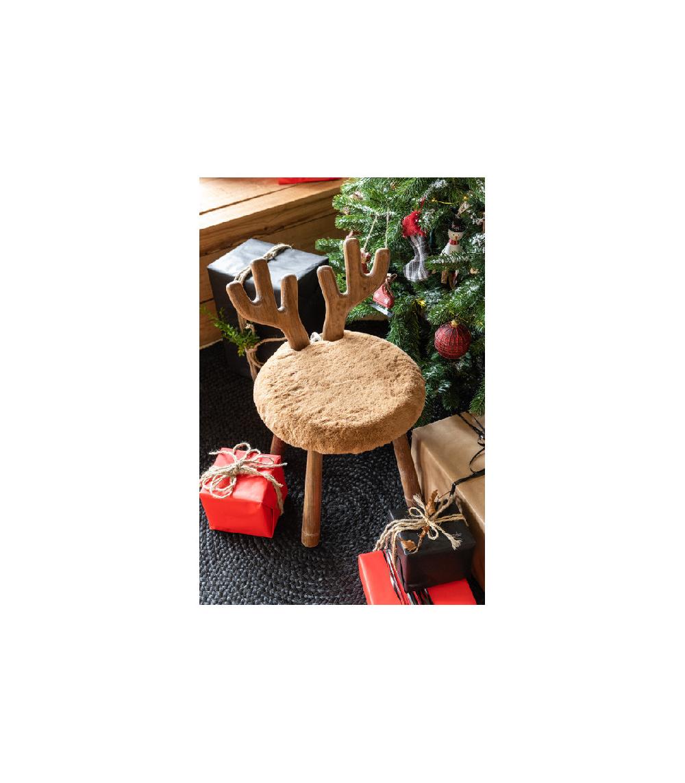 Wadiga Chaise Enfant En Bois Cerf