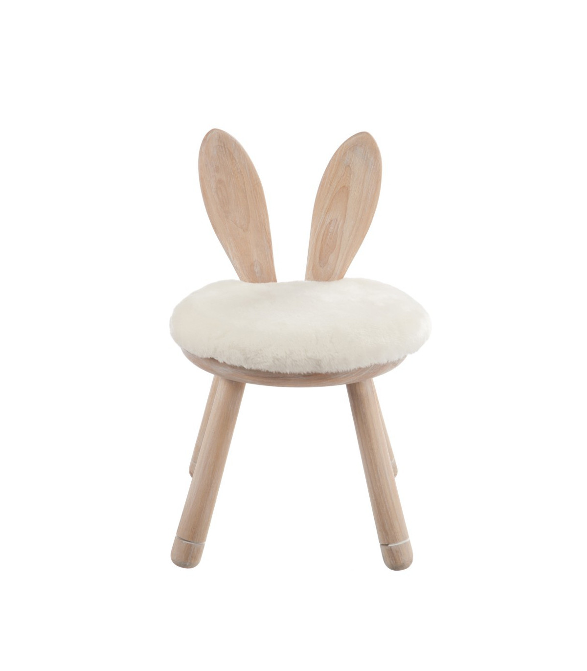 Wadiga Chaise Enfant En Bois Oreilles De Lapin