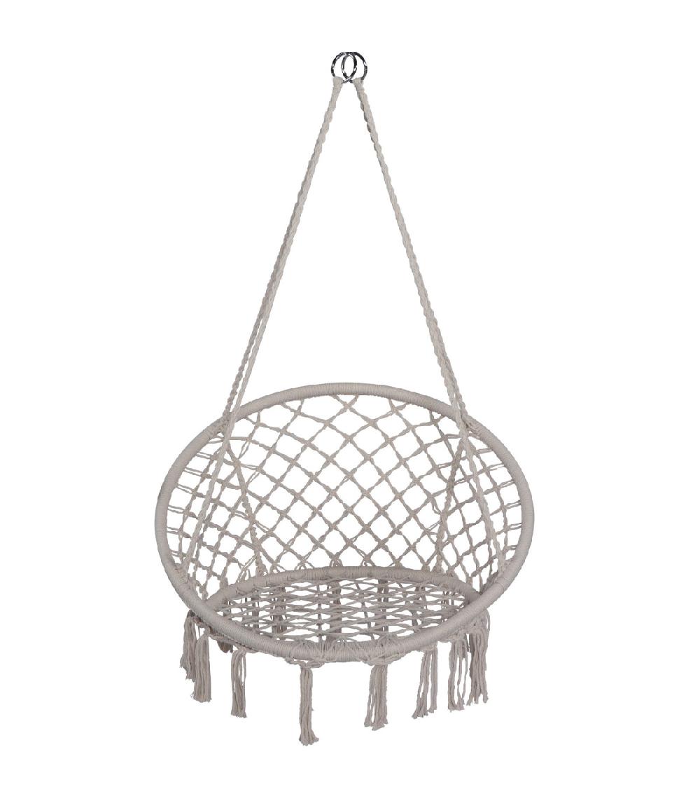 wadiga Chaise-hamac suspendue balancelle 80x40cm