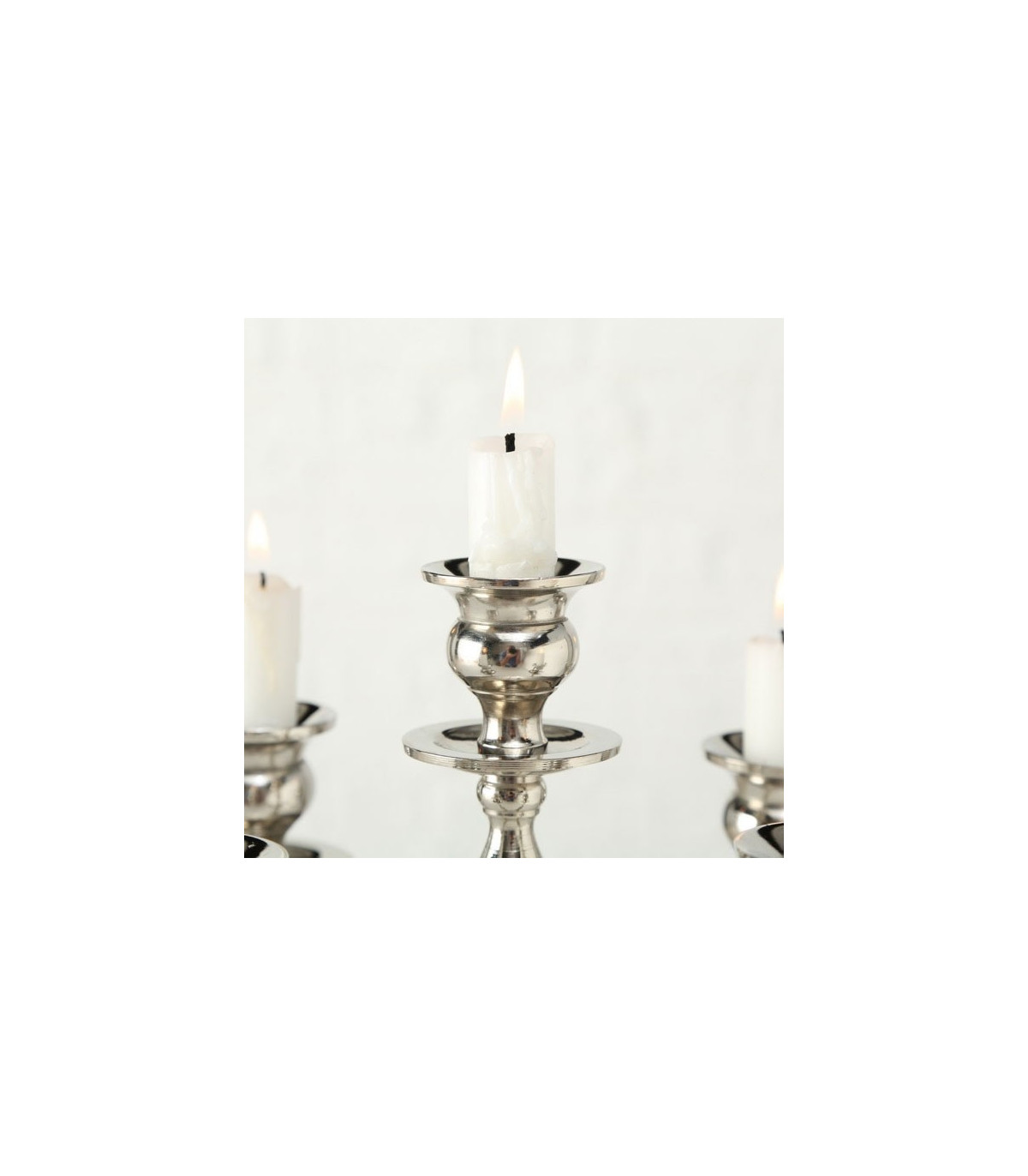 Wadiga Chandelier Argenté Varas - 35cm