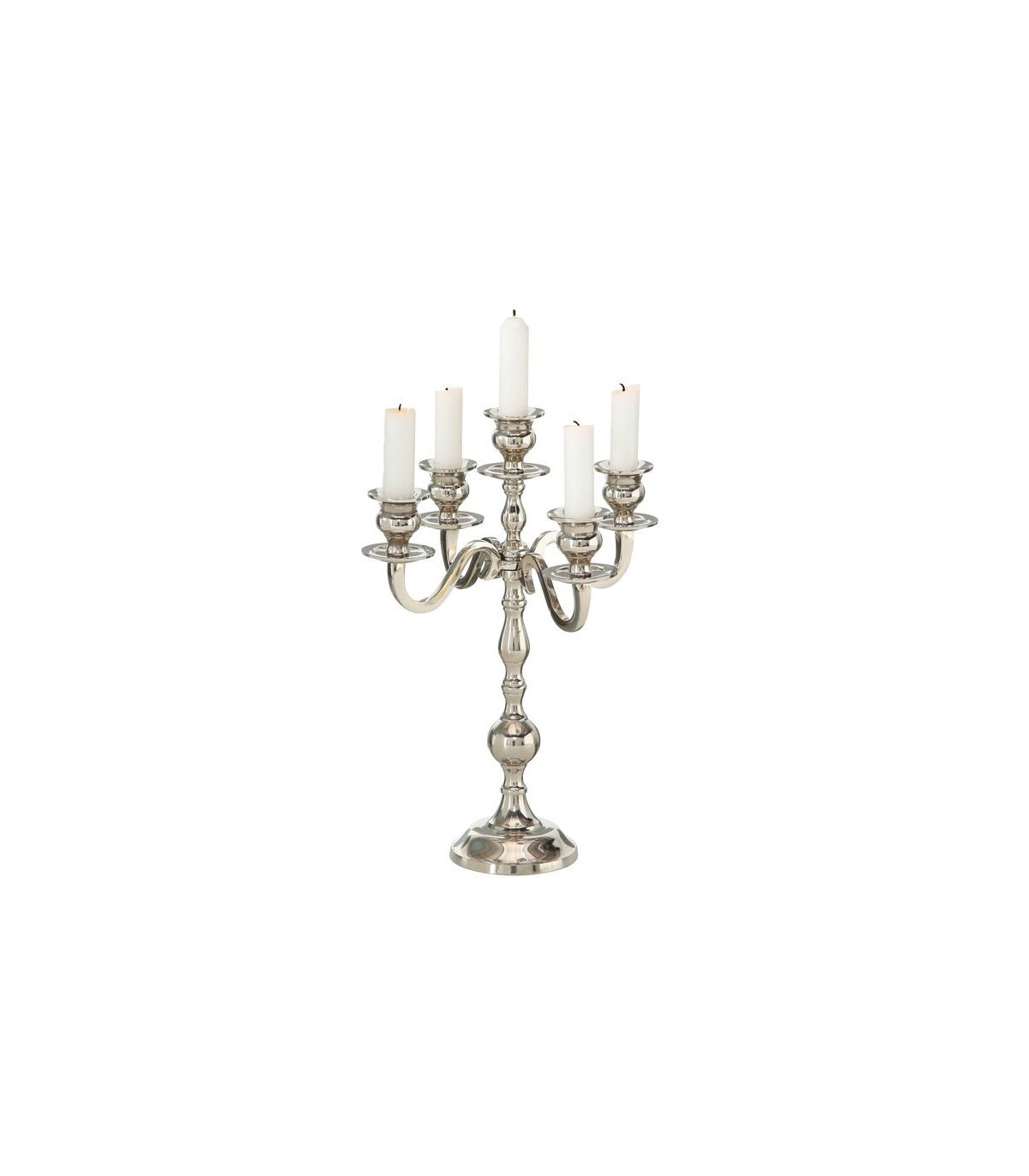Wadiga Chandelier Argenté Varas - 50cm