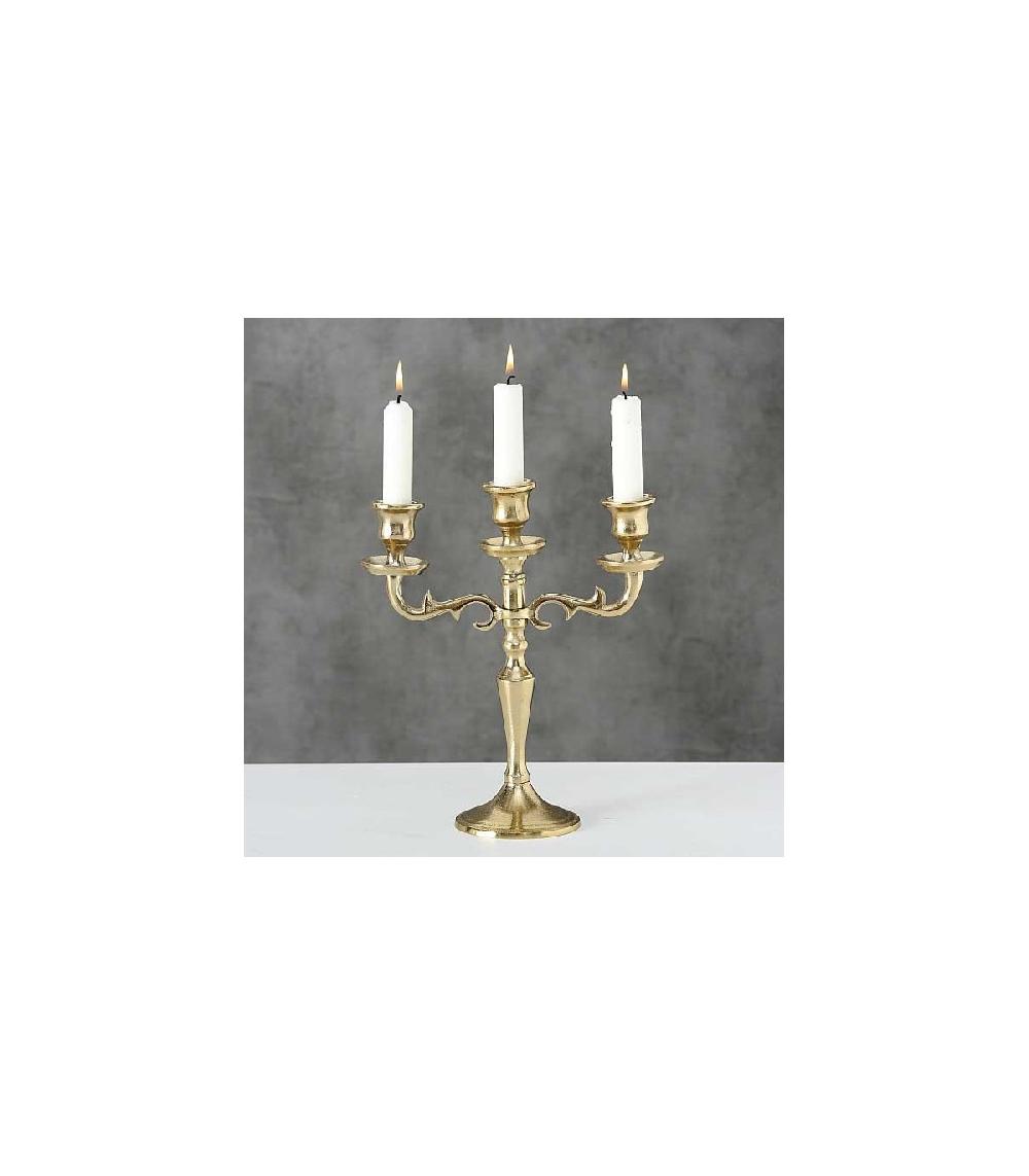 Wadiga Chandelier Doré à 3 Branches - 26cm