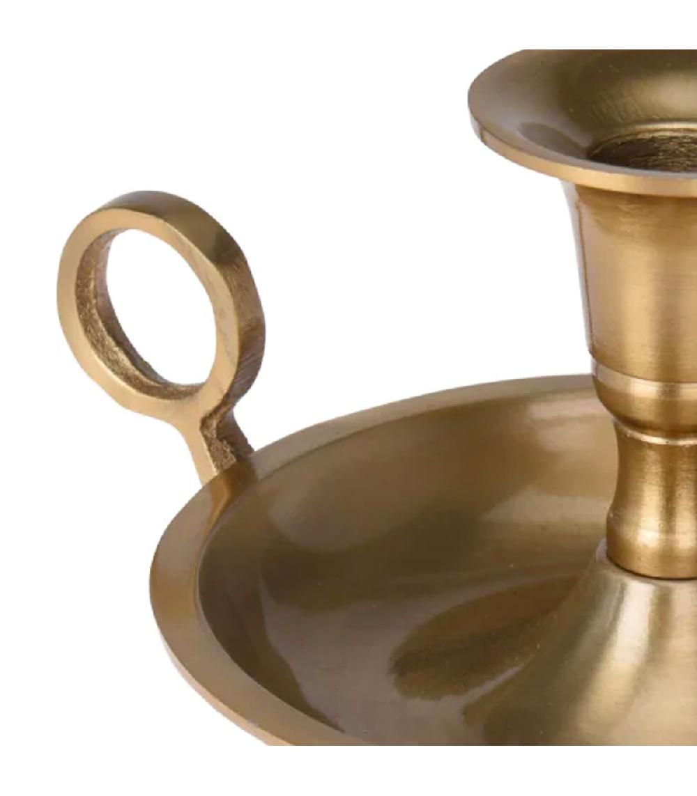 Wadiga Chandelier En Aluminium Doré 8cm