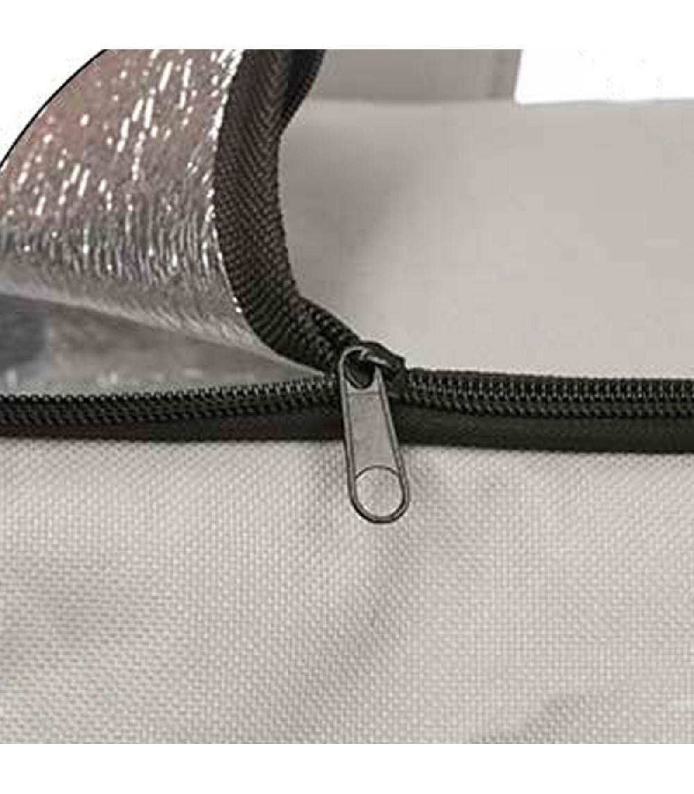 Wadiga Chariot De Course Gris Clair Isotherme 32L
