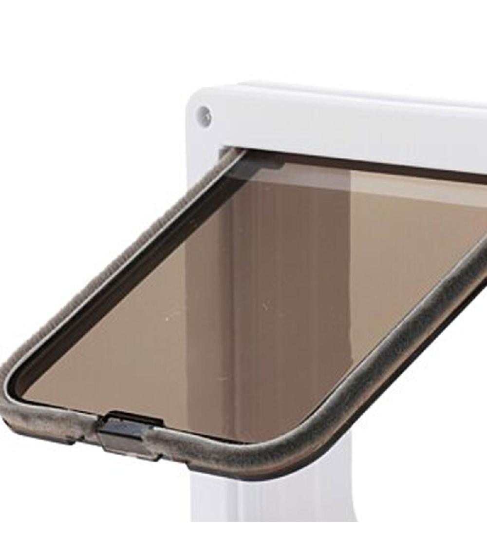 Wadiga Chatière Plastique Blanc 19.2x20x5.3cm