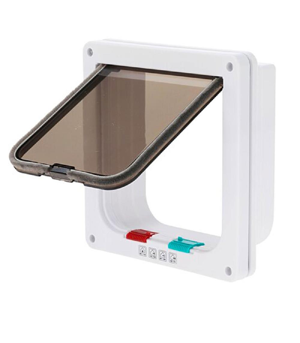 wadiga Chatière plastique blanc 19.2x20x5.3cm