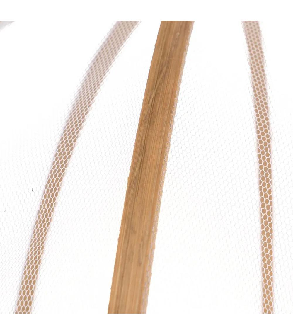 Wadiga Cloche Alimentaire En Bambou 32x32x23cm