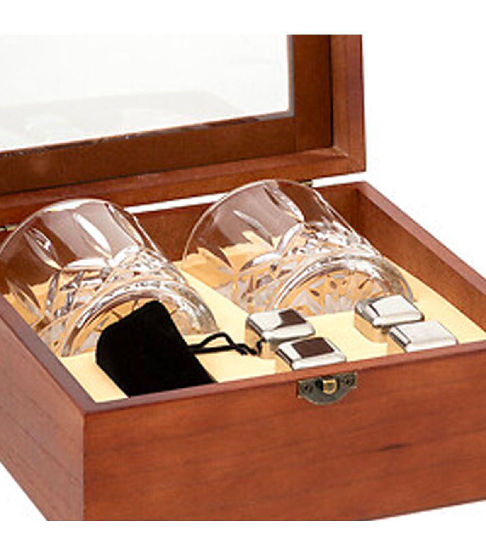 Wadiga Coffret Whisky Bois 6 Pièces