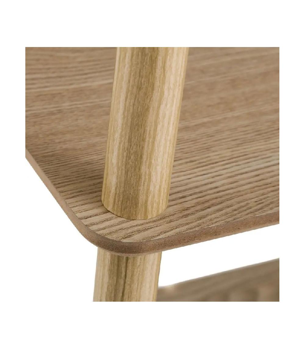 Wadiga Console D'Entrée 3 Plateaux Bois Pin Et MDF