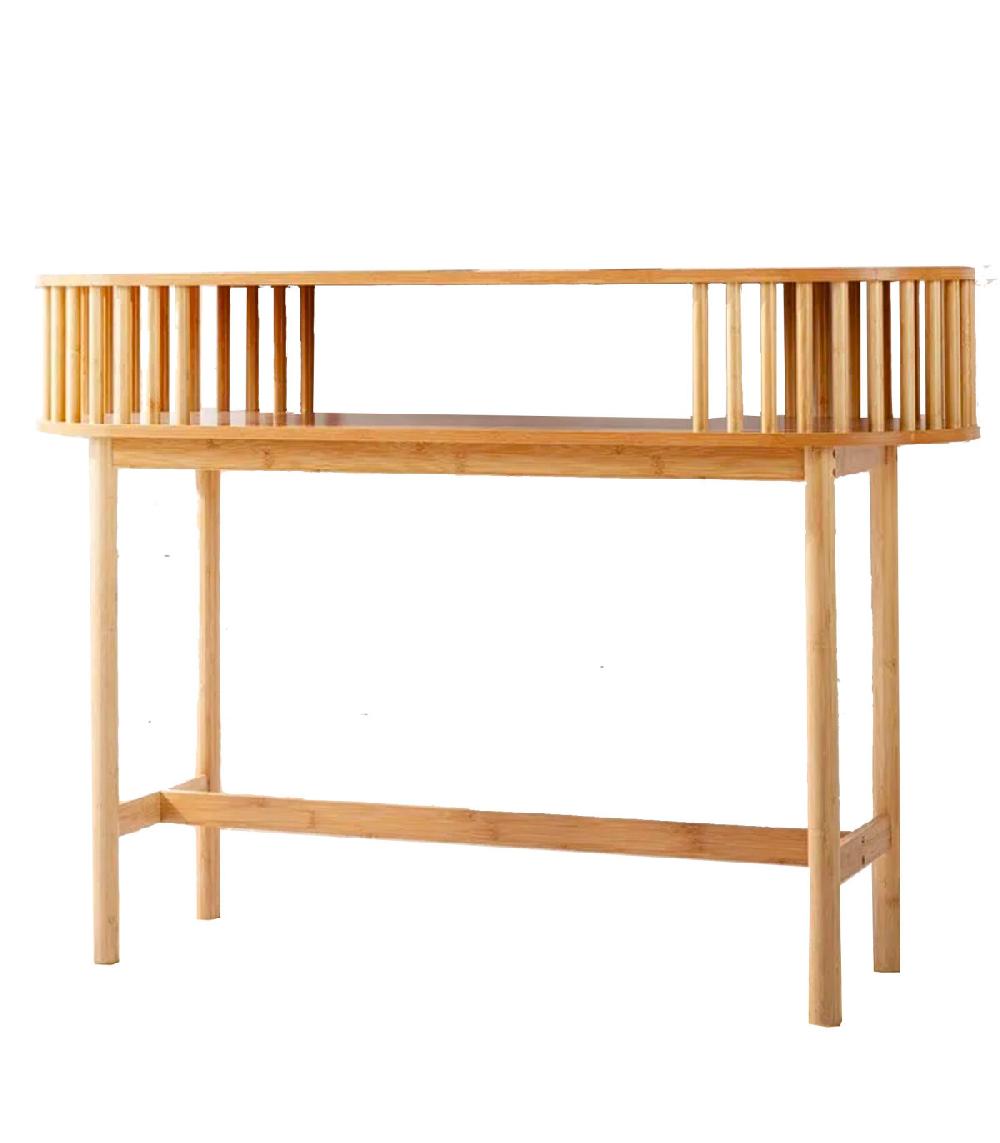 wadiga Console d'entrée en bois 120x39x85cm