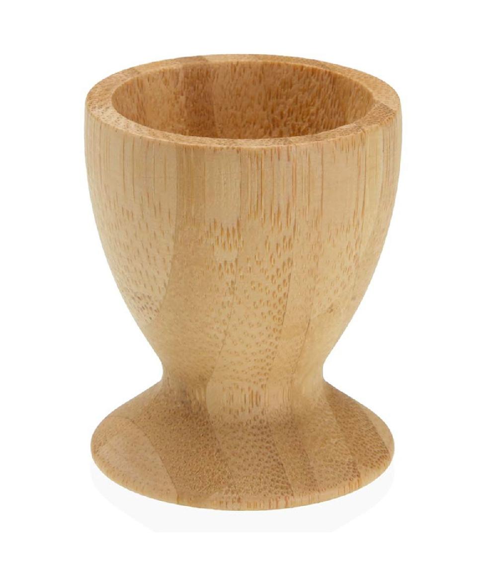 wadiga Coquetier en bambou 5x5x6cm