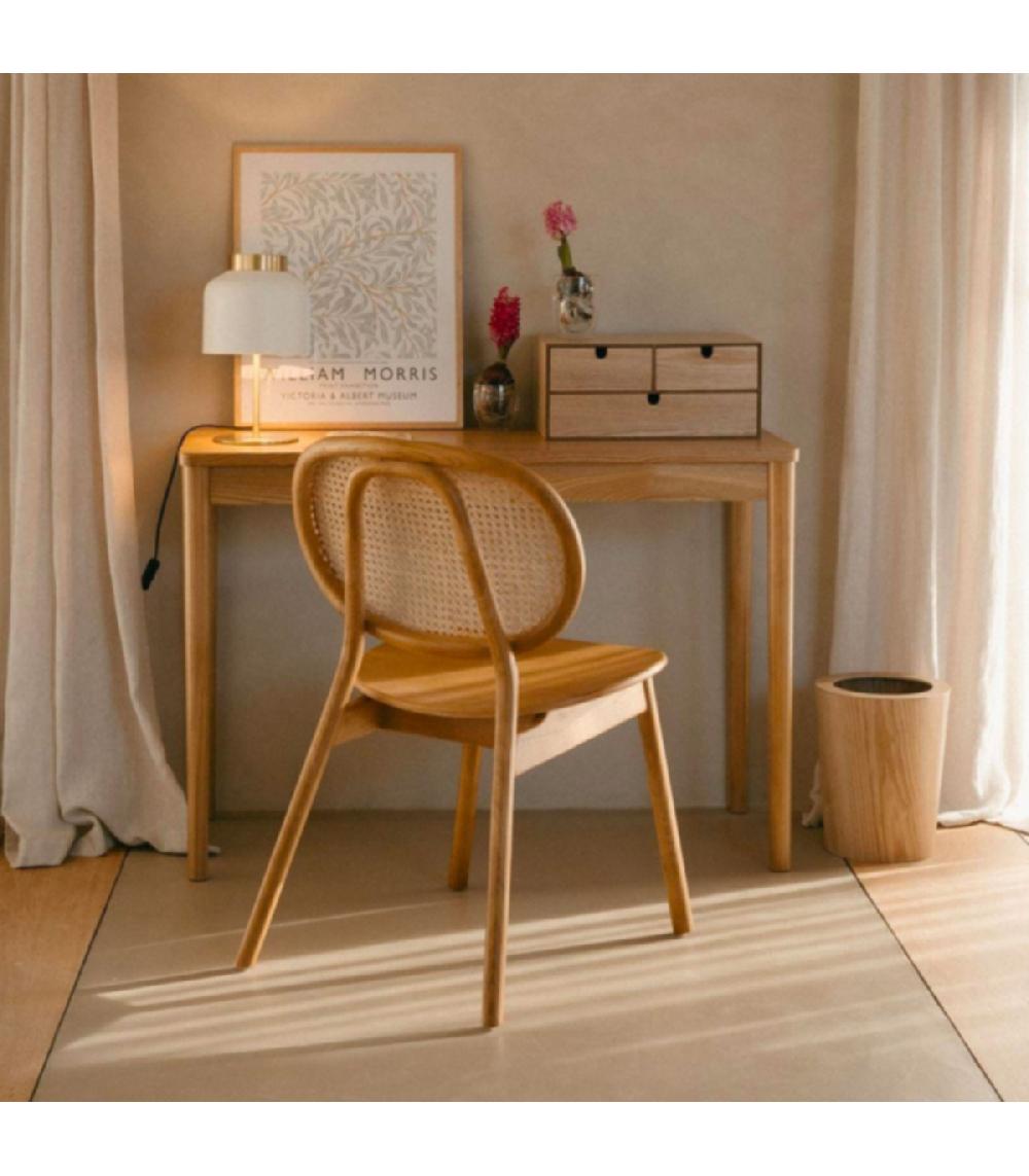 Wadiga Corbeille De Bureau En Bois De Frêne