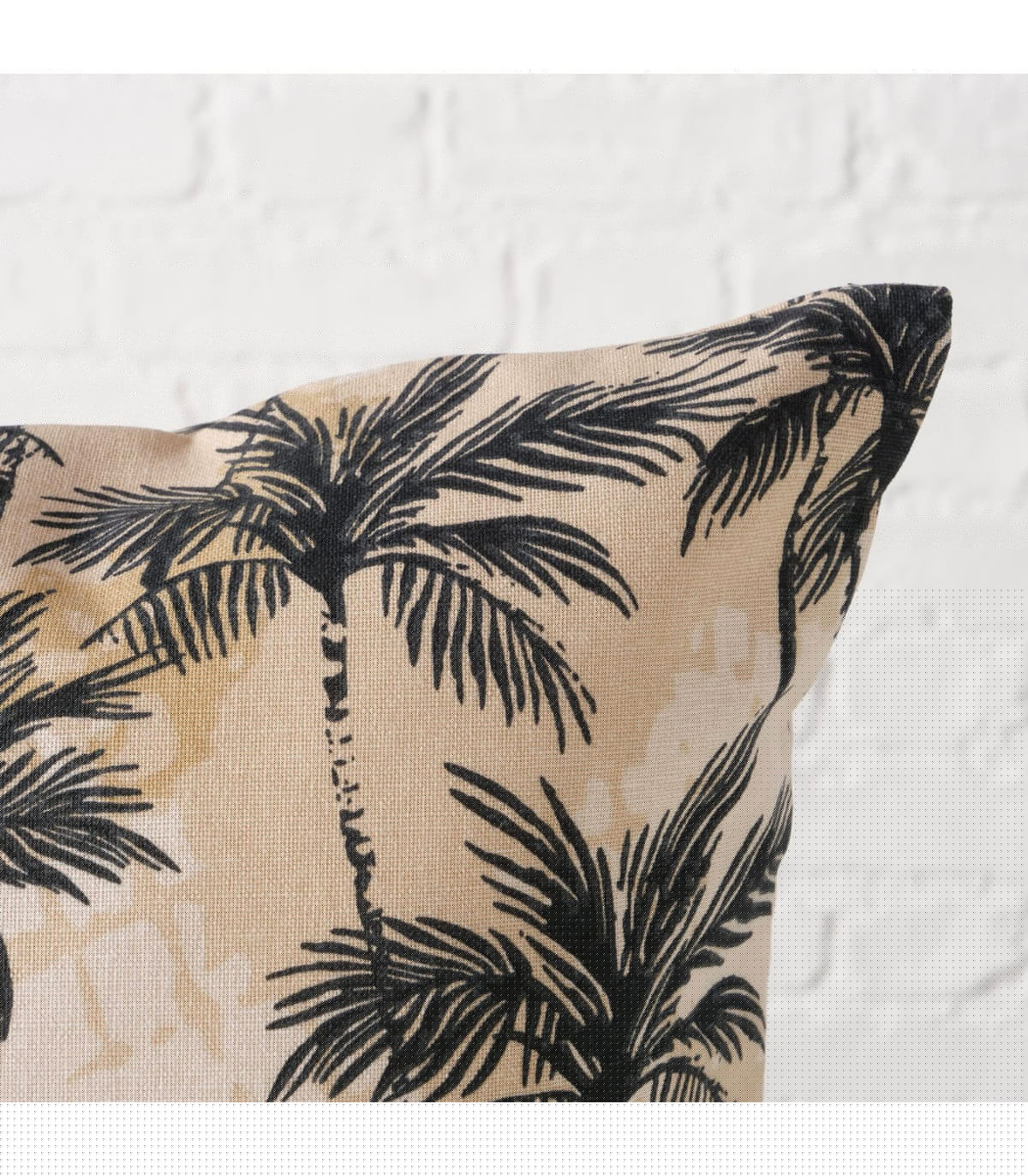 Wadiga Coussin Carré Palmiers 45x45cm