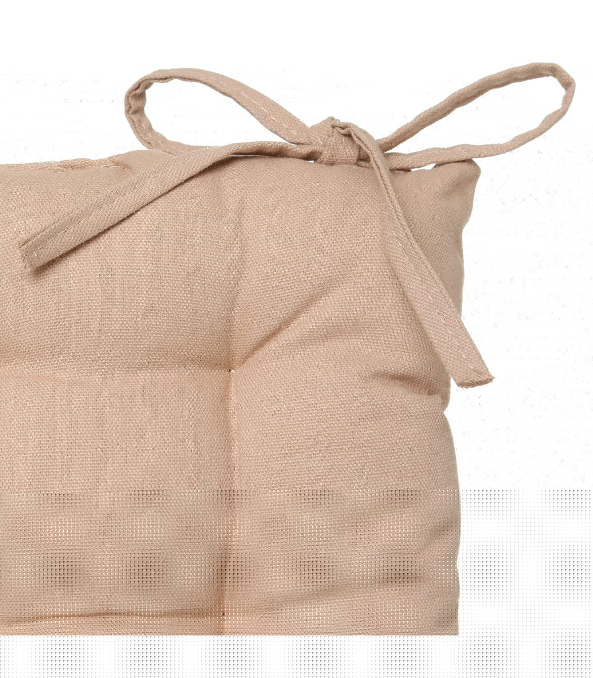 Wadiga Coussin De Chaise Carré Beige 38x38x6cm