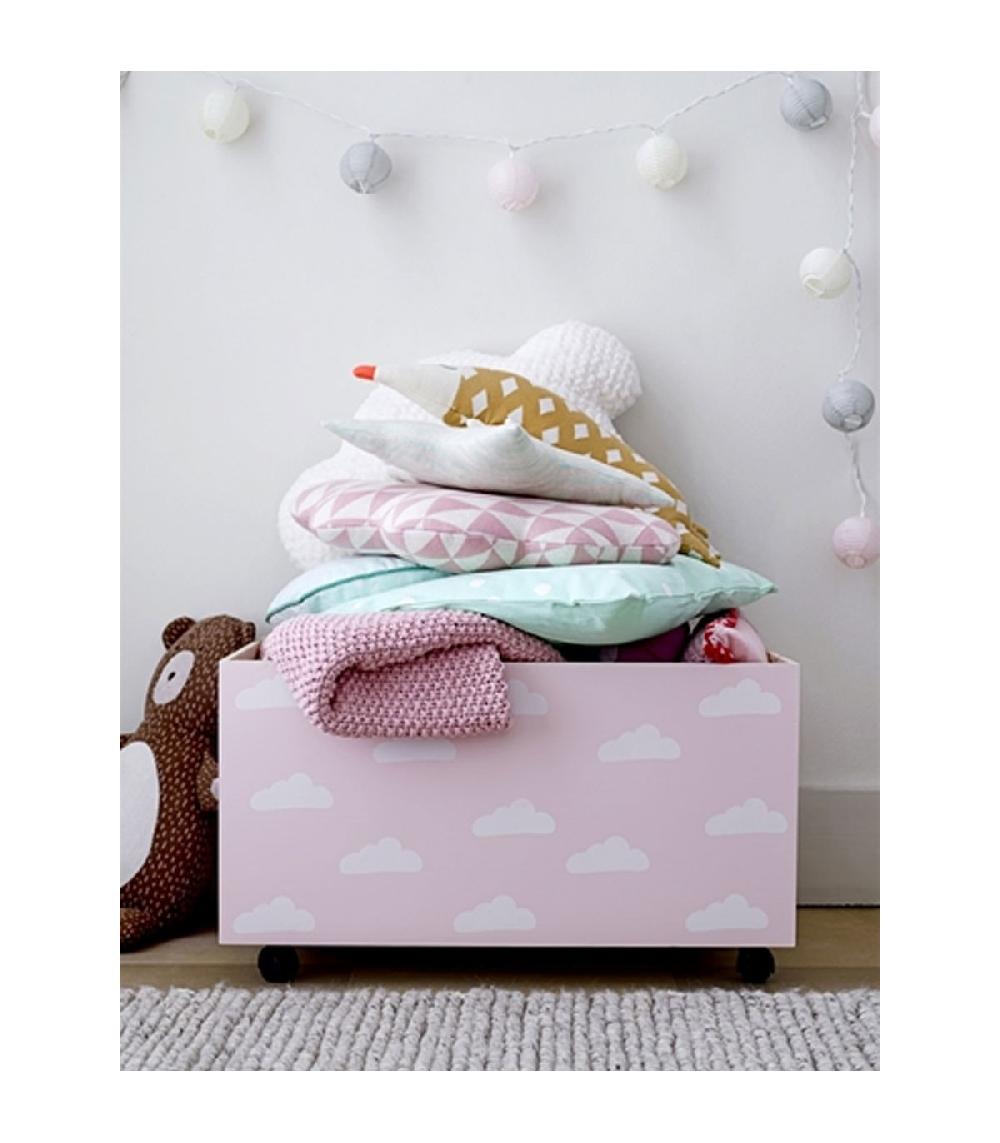 Wadiga Coussin Décoratif Enfant Nuage Blanc