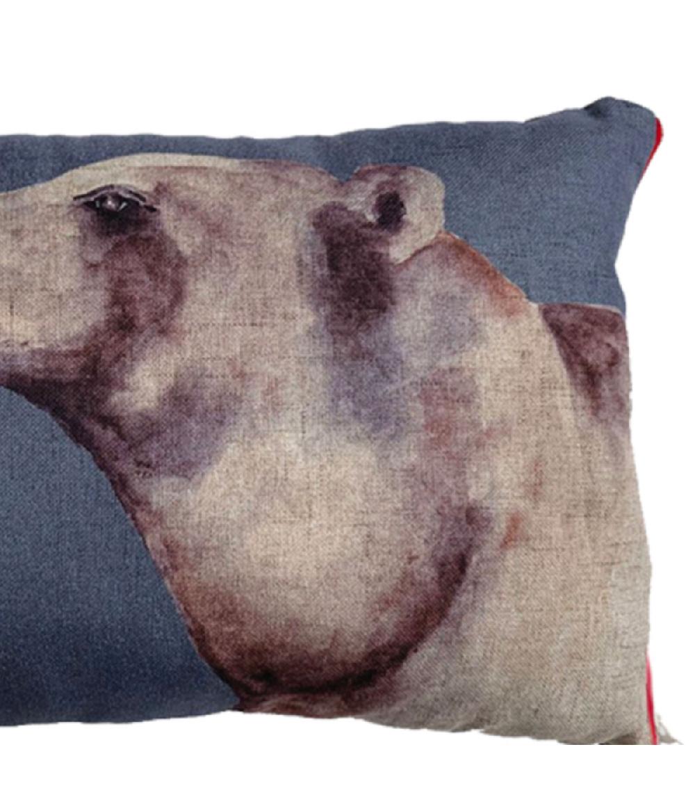 Wadiga Coussin Rectangulaire Ours - 30x15x50cm