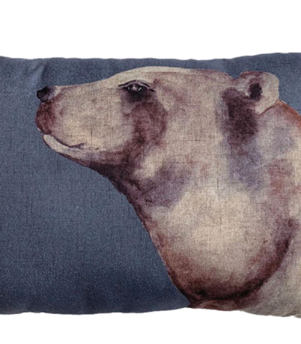 Wadiga Coussin Rectangulaire Ours - 30x15x50cm