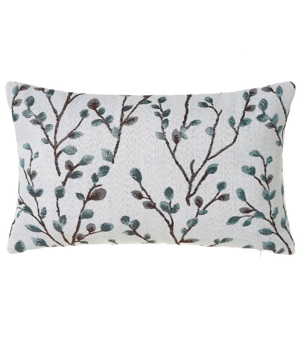wadiga Coussin rectangulaire tissu jacquard sakura