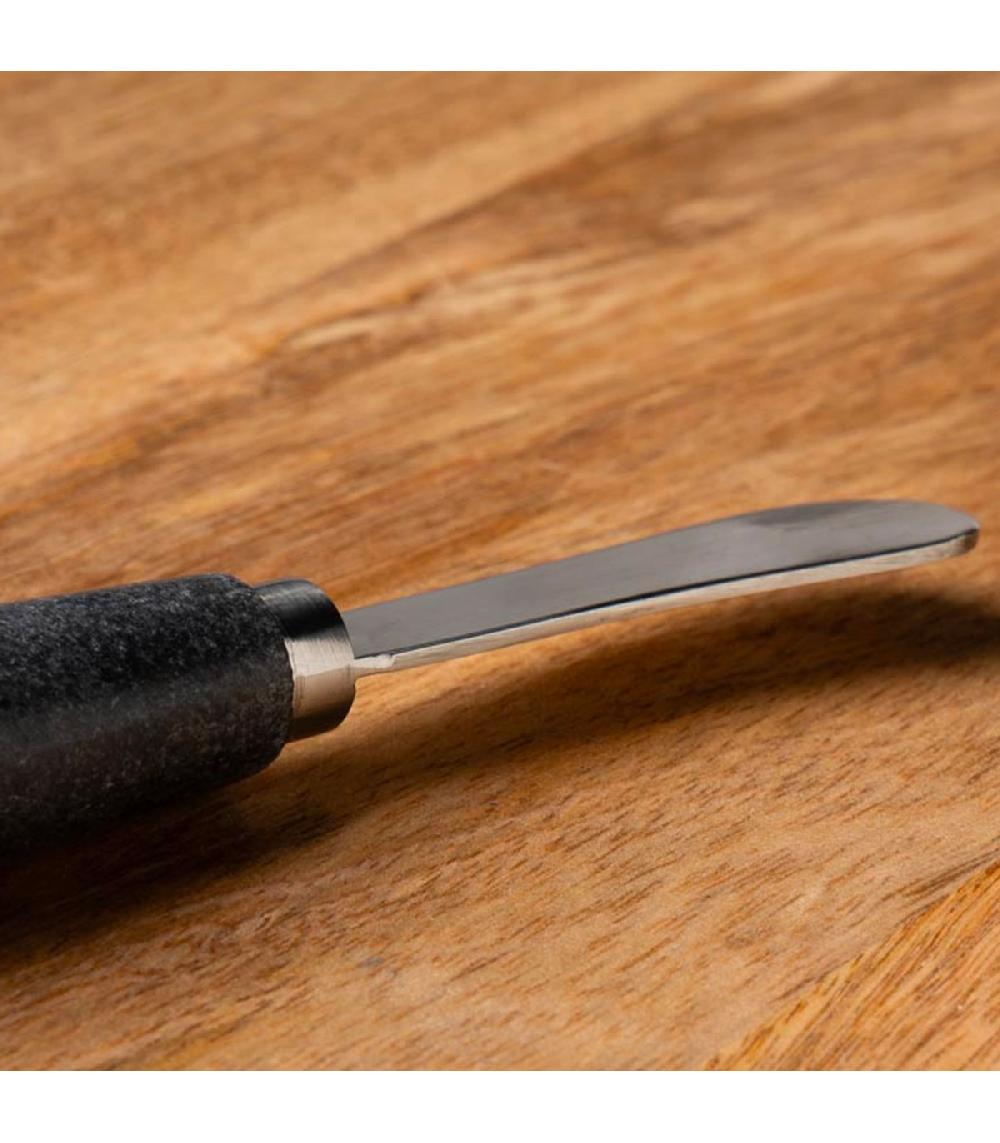 Wadiga Couteau à Beurre En Marbre Noir 15cm