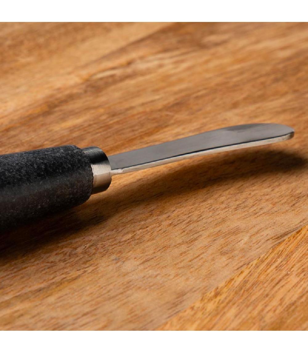 Wadiga Couteau à Beurre En Marbre Noir 15cm