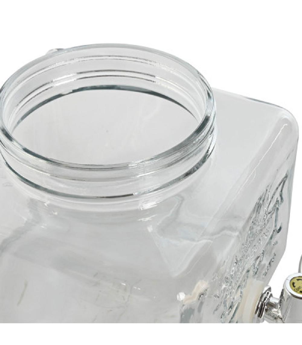 Wadiga Distributeur De Boisson En Verre 19x25x16cm