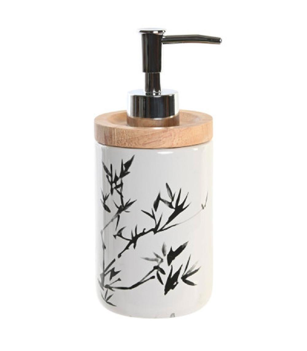 wadiga Distributeur de savon en grès 8x8x11cm