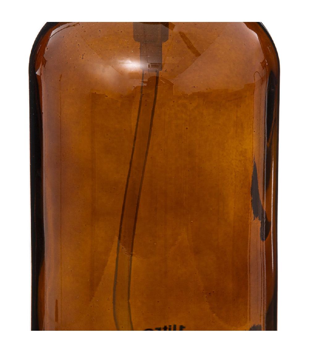 Wadiga Distributeur De Savon En Verre Teinté 1L