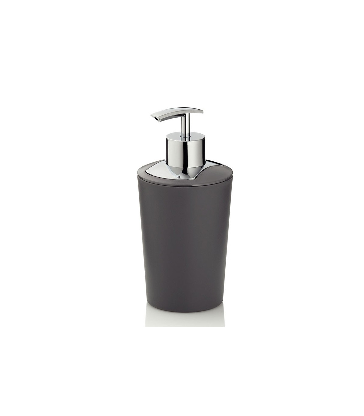 wadiga Distributeur de Savon Gris et Argenté Marta