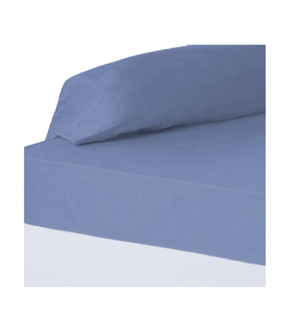 Wadiga Drap Housse Bleu - 90x200cm