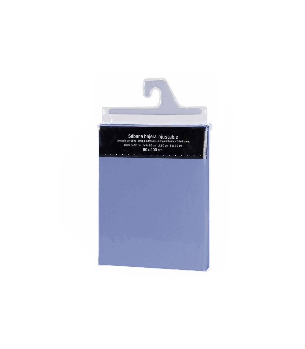 Wadiga Drap Housse Bleu - 90x200cm